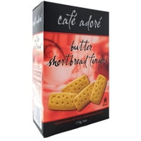 Café Adoré Butter Shortbread Fingers 170g Café Adoré Butter Shortbread Fingers 170g