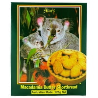 Macadamia Butter Shortbread - Live Koala Design Box 125g